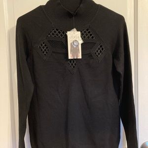 Light weight black sweater - NWT, never worn